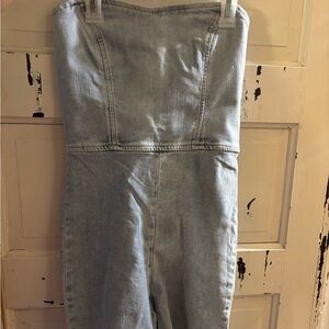 Adika Light Blue Denim Jumpsuit